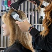 Olivia Garden Blowout Shine Brush White&Grey Ø45mm - thumbnail