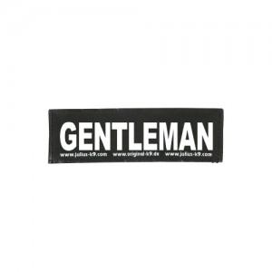 Julius-K9 tekstlabel Gentleman 16 x 5 cm