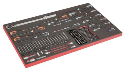 Bahco Foaminlay Fit&Go 40" met schroevendraaiers | ERGO | Phillips | TORX® | bits en momentsleutel - 169-delig - FF1B07LM