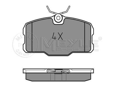 Remblokkenset, schijfrem 0252075118
