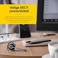 Jabra Engage 65 Convertible, EMEA Touch knop, 2 koppelingen : telefoon + PC Softphone - Standard headband, neckband optioneel - Lichtgewicht headset met 3 extra's (Ear loop, headband, neckband) - thumbnail
