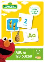 Bongers Speelgoed Sesamstraat abc en 123 puzzelspel - thumbnail
