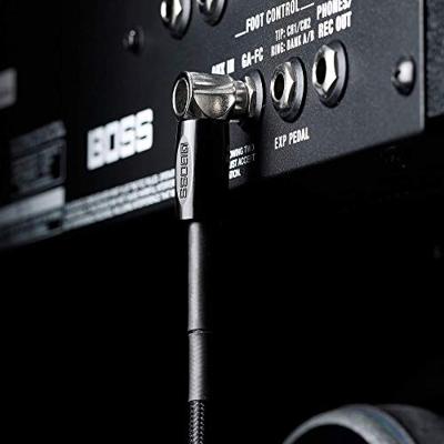 Boss BCC-3-TRA jack kabel 6.35 mm TRS recht-haaks 1 m