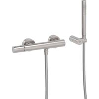 Douchemengkraan Tres Study Colors met Handdouche 29x8 cm Rond Chroom - thumbnail