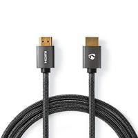 Nedis High Speed ??HDMI-Kabel met Ethernet | ARC | 2 m | 1 stuks - CVTB34000GY20 CVTB34000GY20 - thumbnail