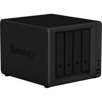 Synology DiskStation DS418 data-opslag-server NAS Mini Tower Ethernet LAN Zwart RTD1296 - thumbnail