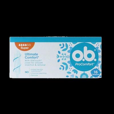 OB Tampons procomfort super 16 Stuks