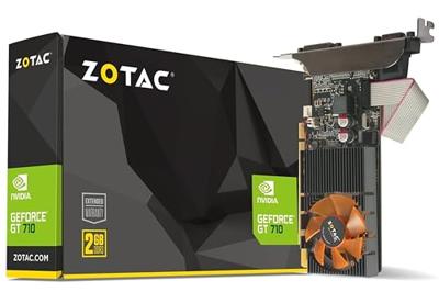 Zotac GT710 Videokaart 2 GB PCIe 2.0 x2