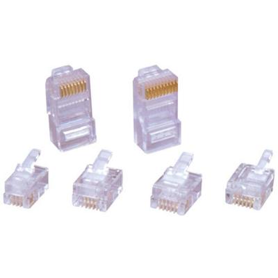 TRU COMPONENTS Western RJ10-connector 7712844 Stekker, recht Aantal polen (sensoren) 4P4C 1 stuk(s)