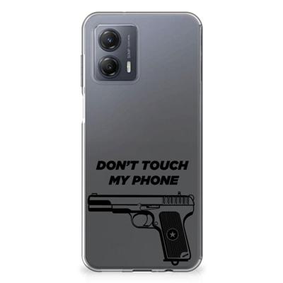 Motorola Moto G53 Silicone-hoesje Pistol DTMP Motorola Moto G53 Silicone-hoesje Pistol DTMP