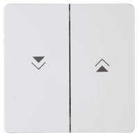 Kopp 334488000 Jaloezie-schakelaar, Jaloezie-knop Afdekking HK05 Arctisch-wit 1 stuk(s) - thumbnail