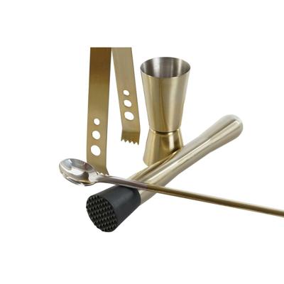 Cocktail Set DKD Home Decor Gouden Roestvrij staal 500 ml 8 x 8 x 21 cm Cocktail Set DKD Home Decor Gouden Roestvrij staal 500 ml 8 x 8 x 21 cm