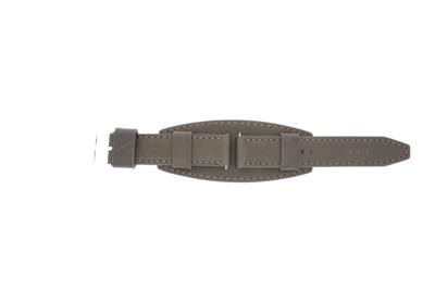 Horlogeband Fossil BQ1017 / Bryson Onderliggend Leder Bruin 22mm
