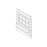 Lifetime raampaneel voor lake house b: 80 cm - thumbnail