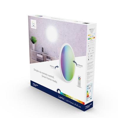 Müller-Licht tint LED-plafond- en wandlamp Leuchtmittel 30 W RGBW
