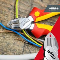 Wiha Afstrip-zijkniptang Professional electric met DynamicJoint® | 160 mm | 6 1/2" | In blisterverpakking - 27431 - 27431 - thumbnail