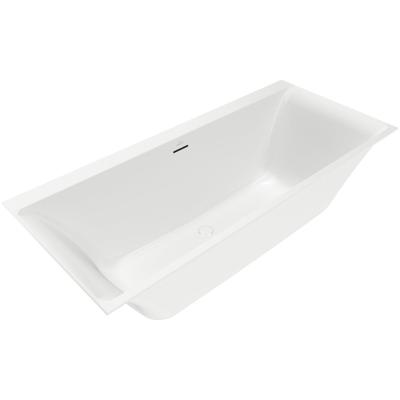 Villeroy & Boch Subway 3.0 bad rechthoek 180x80cm - stone white ubq180sbw2dv-rw