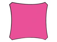 Zonnezeil vierkant 500 x 500 cm Fuchsia - thumbnail
