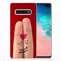 Samsung Galaxy S10 Plus | Sillicone Back Cover | Liefde - Origineel Romantisch Cadeau - thumbnail