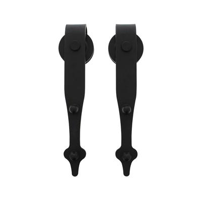 Intersteel Set van 2 hangrollen Classic 29cm - mat zwart