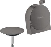 Hansgrohe Exafill S afbouwdeel S badvul-, overloop- en afvoergarnituur, Brushed Black Chrome - thumbnail