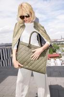 Reisenthel Daily Shopper-Rhombus Olive - thumbnail