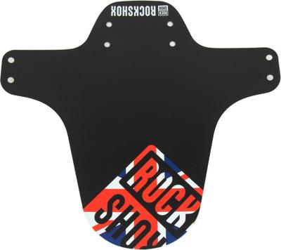 ROCKSHOX spatlap, voorwiel "fender" clip-on fender rs black/uk flag