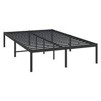 Bedframe metaal zwart 120x200 cm - thumbnail