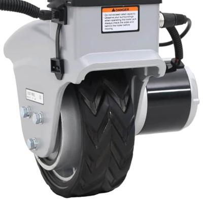 VidaXL Elektrotrekker gemotoriseerd 12 v 350 w aluminium