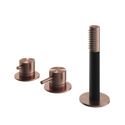 Hotbath Archie Badrandcombinatie éénhendel mengkraan zonder uitloop met 2-weg omstel BCP RVS316 AR085BCP Hotbath Archie Badrandcombinatie éénhendel mengkraan zonder uitloop met 2-weg omstel BCP RVS316 AR085BCP