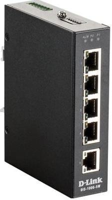 D-LINK DIS-100G-5W 5-poorts Unmanaged Industrie Switch met 5 x 10/100/1000BaseTX poorten