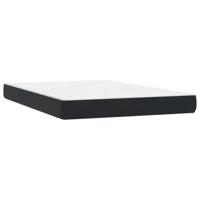 Boxspring met matras en LED fluweel zwart 160x220 cm - thumbnail