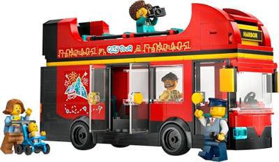 LEGO® CITY 60407 Toeristische rode dubbeldekker - thumbnail