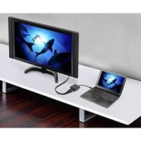 Renkforce RF-4472892 USB / HDMI Adapter [1x USB-C stekker - 1x HDMI-bus] Zwart Vergulde steekcontacten 15.00 cm - thumbnail