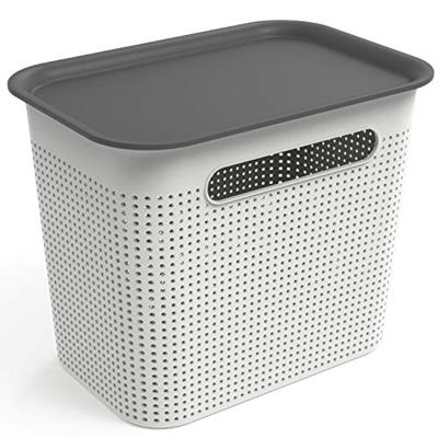 Rotho BRISEN Deksel voor Opbergmand 4.5-7L Antraciet