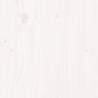 Salontafel Ø 40x60 cm massief grenenhout wit - thumbnail