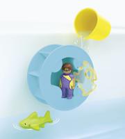 PLAYMOBIL Junior 71688 Waterrad met babyhaai Inclusief personage, babyhaai en waterrad - Leeftijd 1 jaar - thumbnail