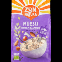 Zonnatura Bio Muesli Noten en Zaden 375 g bij Jumbo - thumbnail