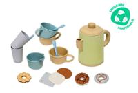 Kitchen Toys Theeservies met lekkernijen speelset gerecycled - thumbnail