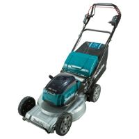 Makita DLM533PT4 2x18 Volt Grasmaaier met 4 Accu's en Duolader 53 cm - zelfrijdend - thumbnail