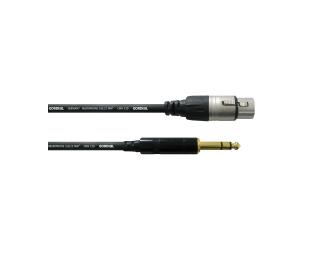 Cordial CFM 3 FV Adapterkabel XLR F - Jack M