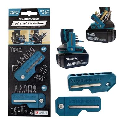 Stealthmounts 4590 Bithouder voor Makita | Blauw | 2 stuks - BH-MK-4590-BLU
