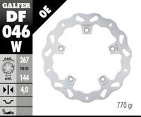 GALFER golf remschijf "df046 rotor brake rotors starr - thumbnail