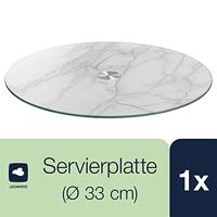 Leonardo Taartplateau Turn Marmer ø 33 cm - thumbnail