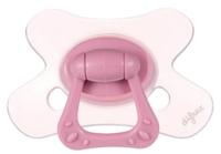 Difrax Fopspeen natural 12+ maanden bubble gum rose (1 st) - thumbnail