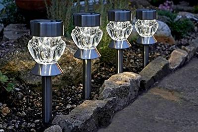 Set tuinverlichting op zonne-energie Smart Garden Kristal (4 Stuks)