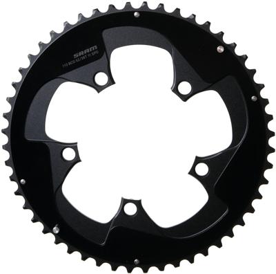 SRAM kettingblad "road double" chain ring roaddoub. 52t alu f. red black