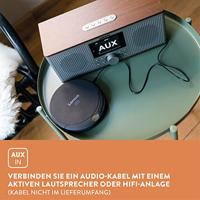 Lenco CD-010 Discman CD, CD-RW, CD-R Acculaadfunctie Zwart - thumbnail