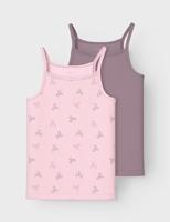 Name it winter ondergoed meisjes - paars - 2p top - NkfStrap - thumbnail