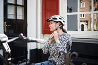 Polisport helm city go mat blauww denim l 58-61cm - thumbnail